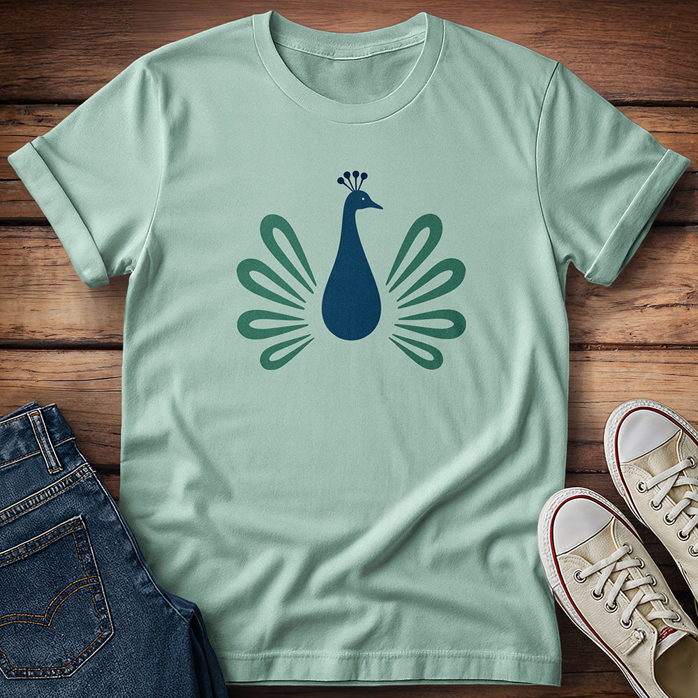 Playful Peacock T-Shirt