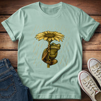 Frog Sunflower Shelter T-Shirt