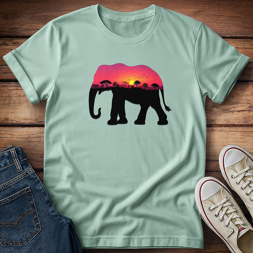 Elephant and Savannnah T-Shirt