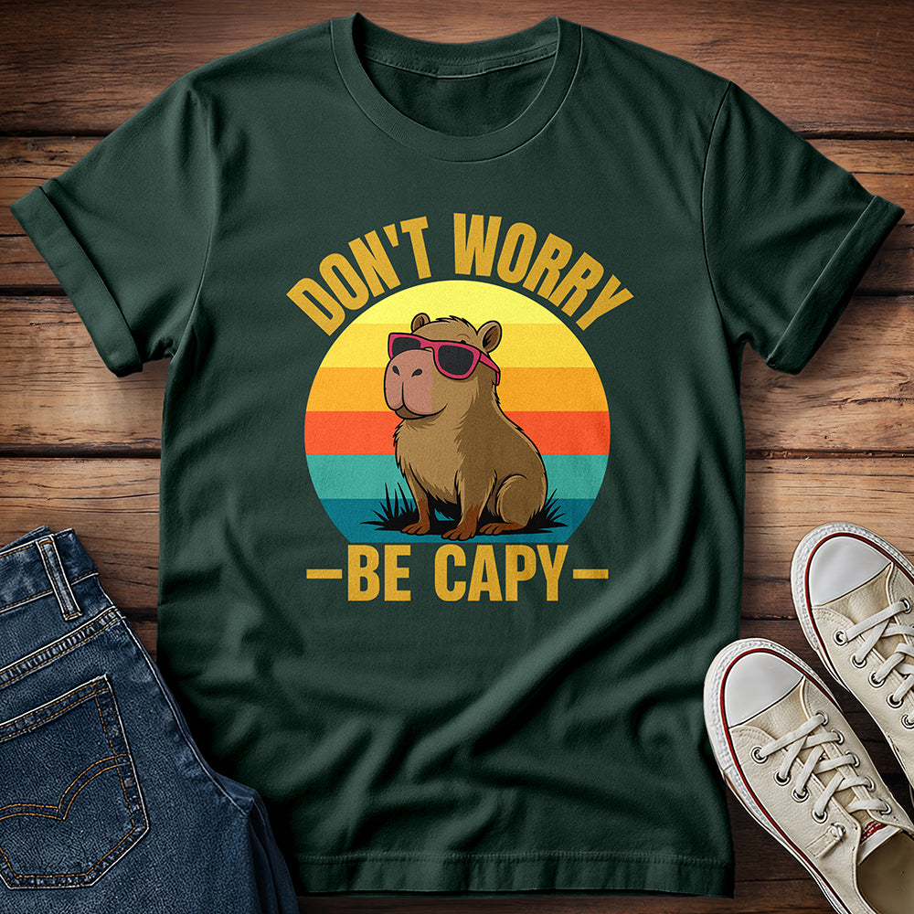 Don't Worry Be Capy T-Shirt