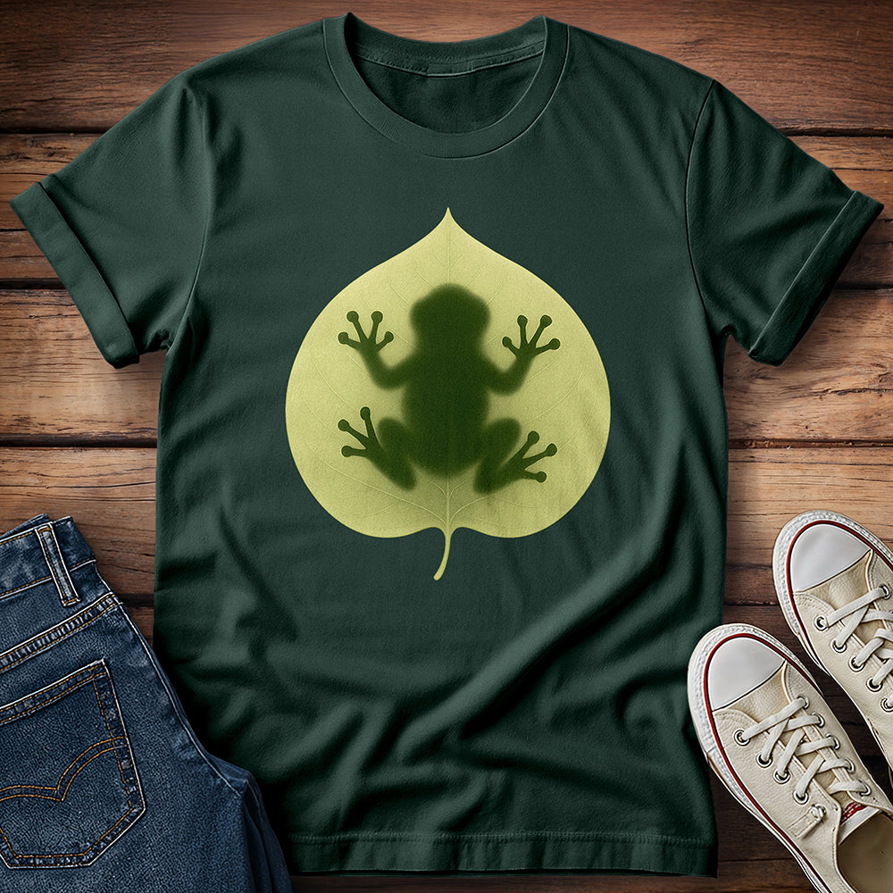 Frog on Leaf T-Shirt