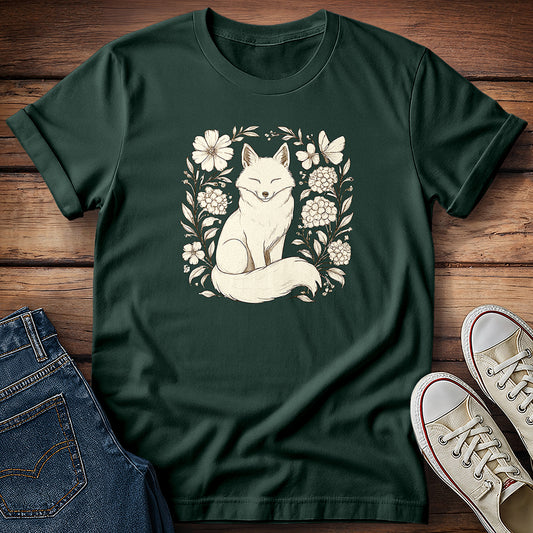 Cottagecore Arctic Fox T-Shirt