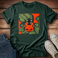 Floral Ladybug T-Shirt
