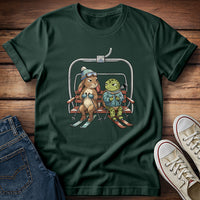 Tortoise vs Hare: Ski Edition T-Shirt