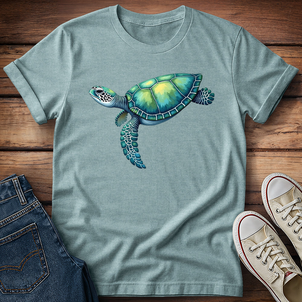 Watercolor Sea Turtle T-Shirt