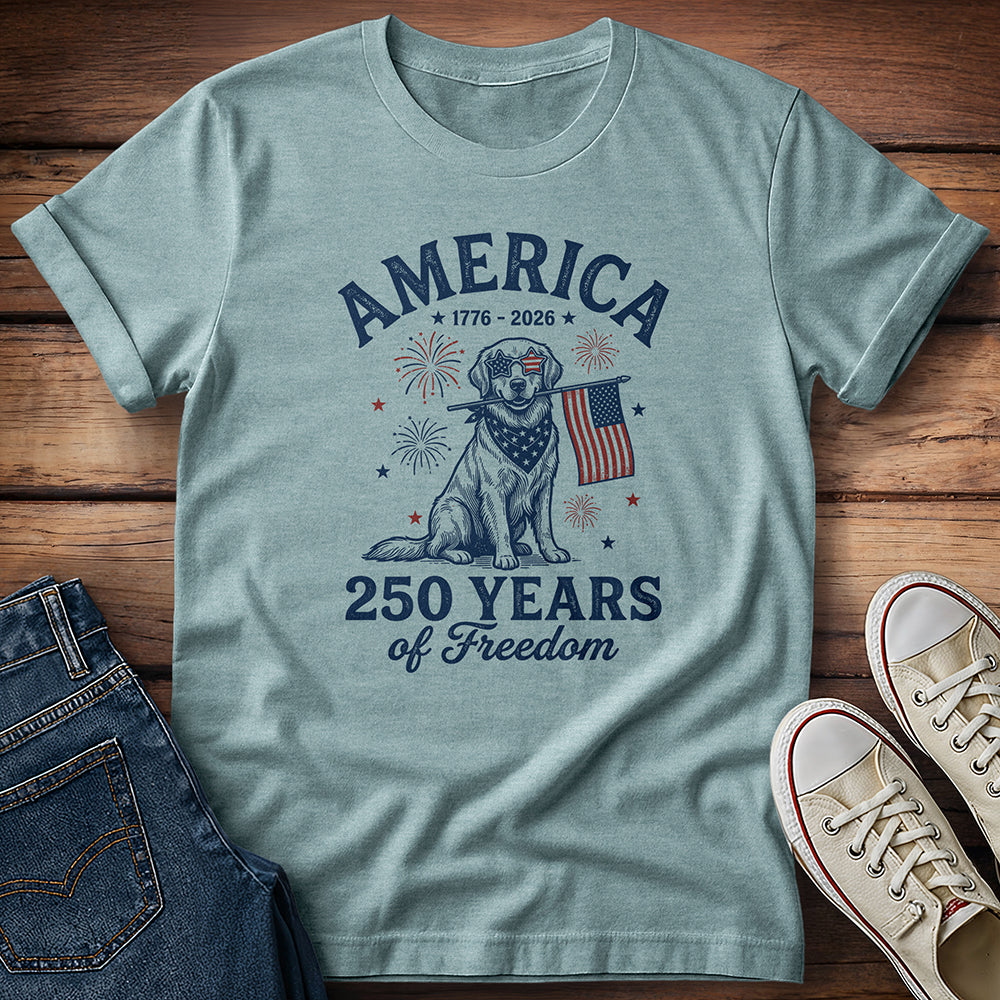 Lab...America 250 Years Of Freedom T-Shirt