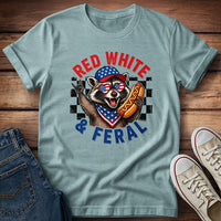 Red White & Feral T-Shirt