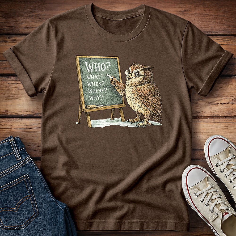 Hoo's Got Questions? T-Shirt