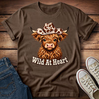 Wild at Heart - Highland Cow T-Shirt