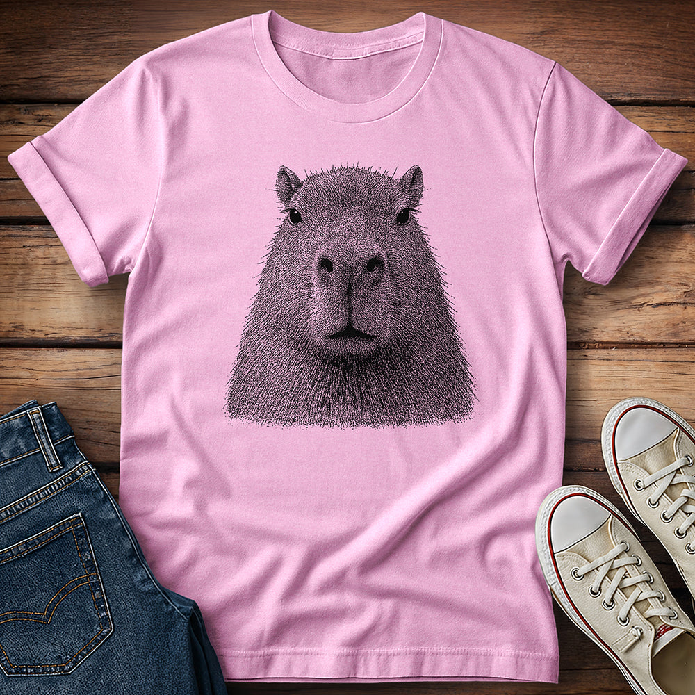 Stippled Capybara 2 T-Shirt