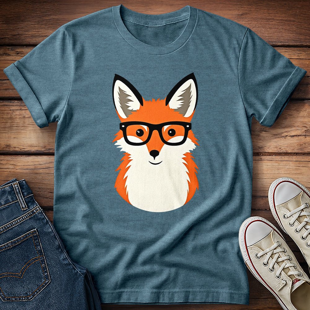 Fox With Glasses T-Shirt