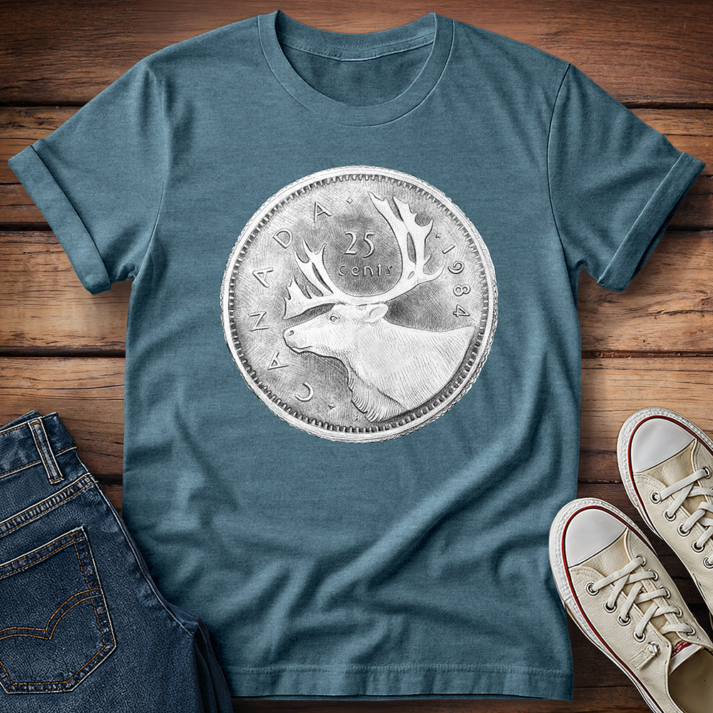 Canada Elk Coin T-Shirt