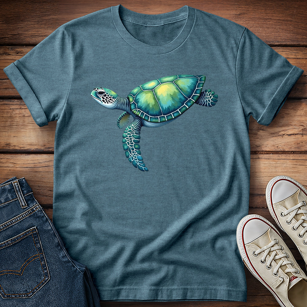 Watercolor Sea Turtle T-Shirt