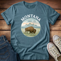 Montana Bison State of Mind T-Shirt
