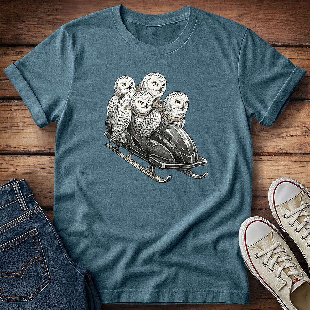 Bobsled: Owl Speed Ahead T-Shirt