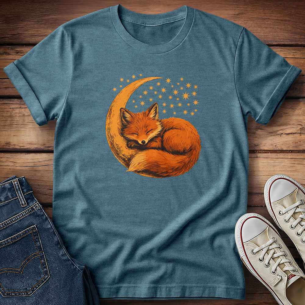 Crescent Moon Fox T-Shirt