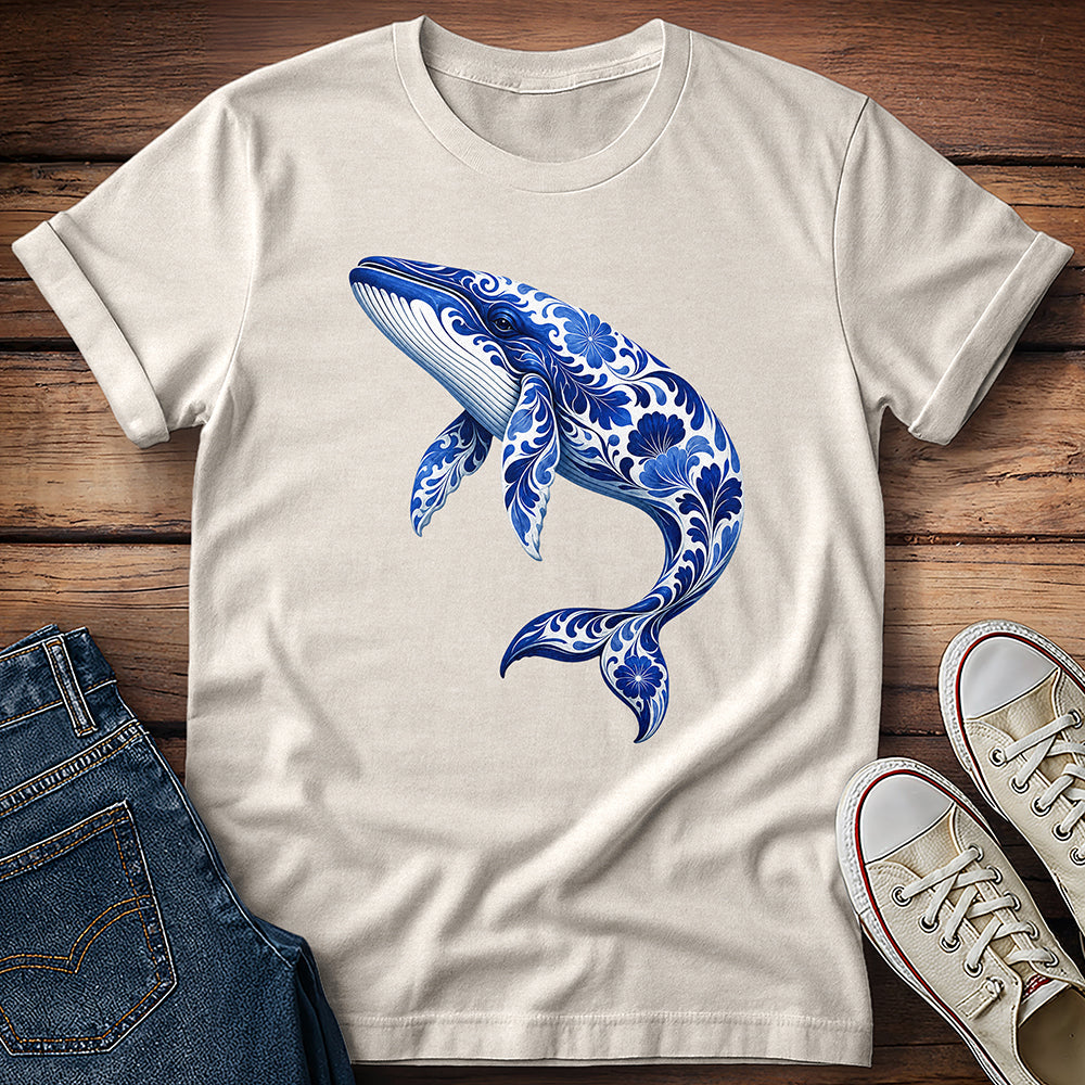 Floral Whale T-Shirt