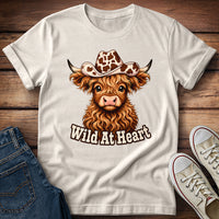 Wild at Heart - Highland Cow T-Shirt