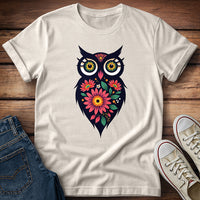 Floral Owl T-Shirt