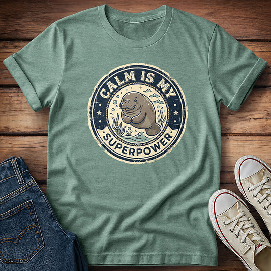 Calm Is My Superpower T-Shirt