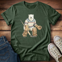 Polar Goalie in the Crease T-Shirt