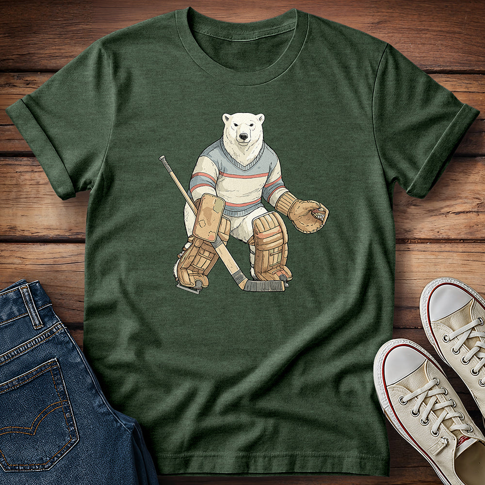 Polar Goalie in the Crease T-Shirt