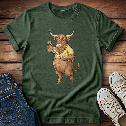 Highland Cow Bell T-Shirt