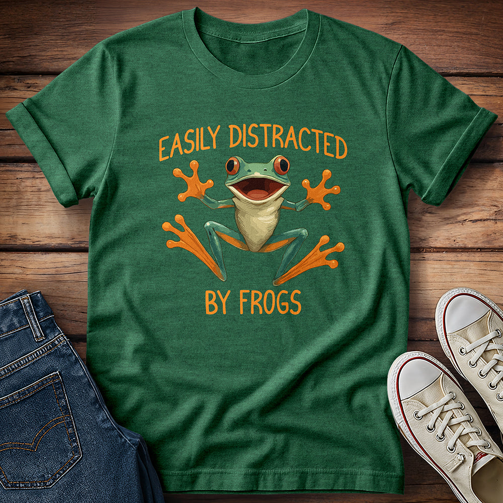 Easily Distracted By Frogs T-Shirt