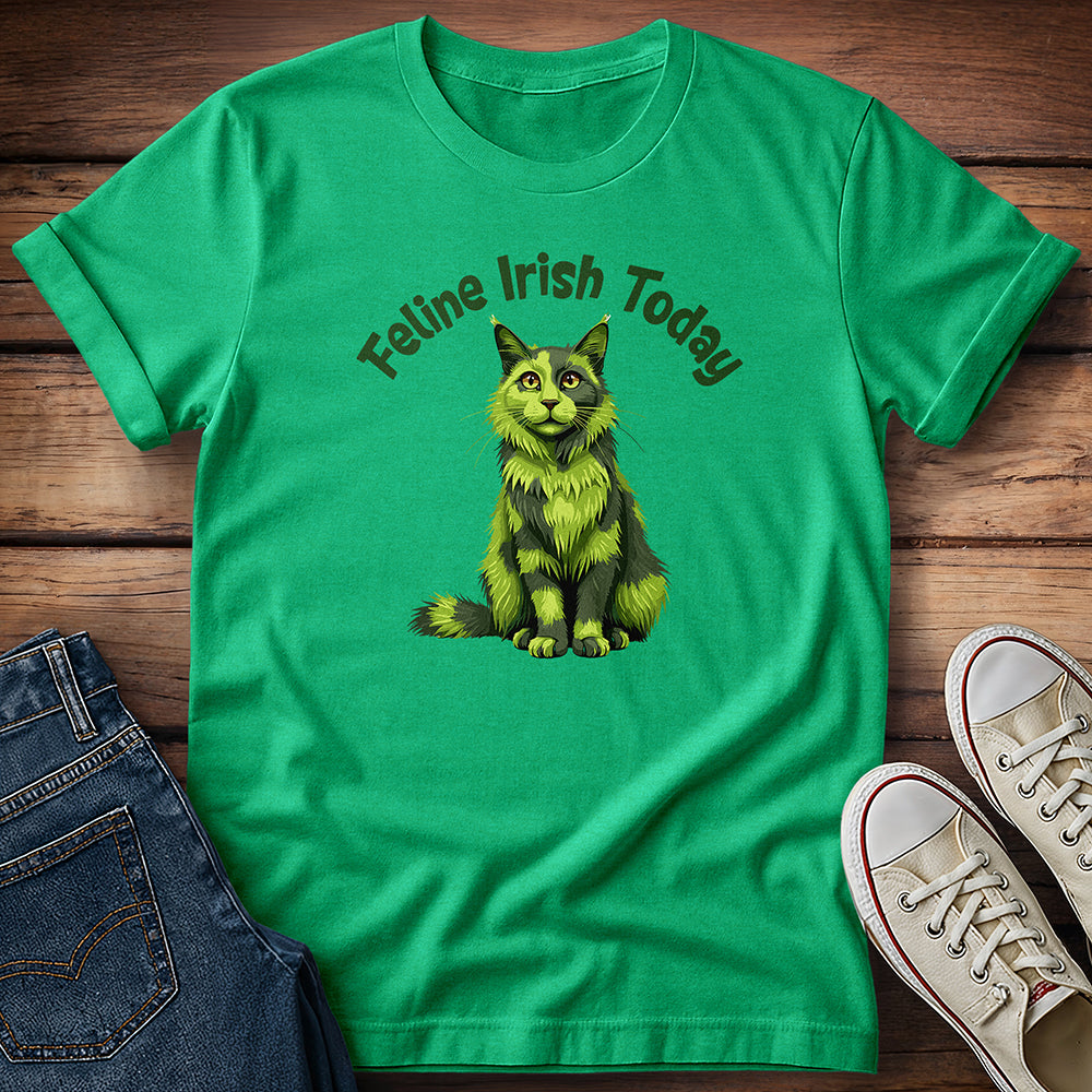Feline Irish Today T-Shirt