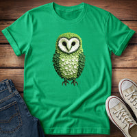 Irish Barn Owl Shamrock T-Shirt