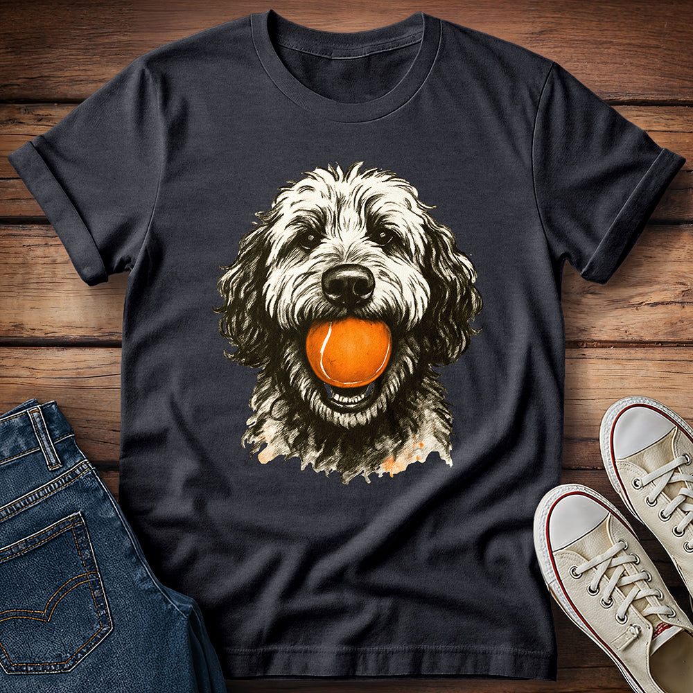 Doodle with Orange Ball T-Shirt