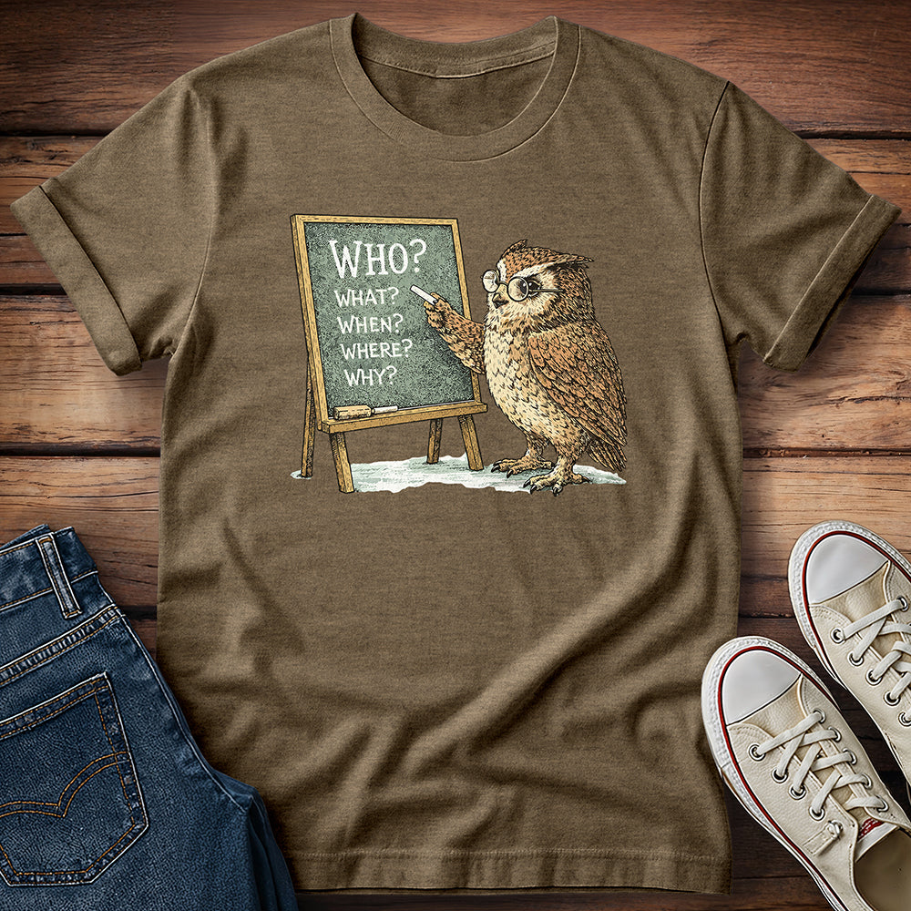 Hoo's Got Questions? T-Shirt