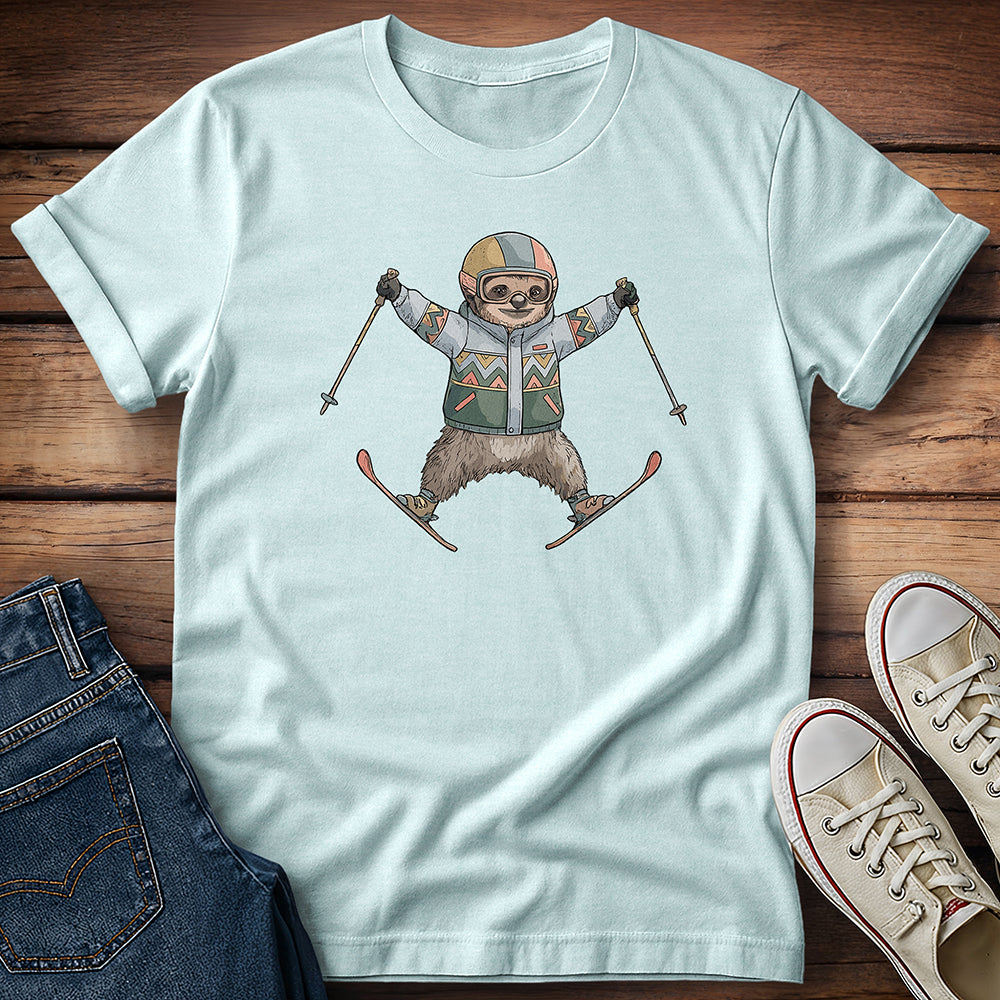 Spread Eagle Sloth Style T-Shirt