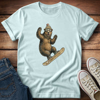 Bear Snowboarding T-Shirt