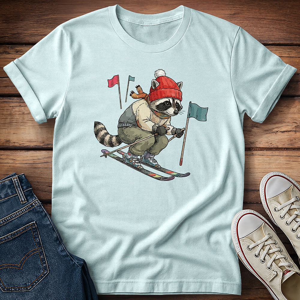 Slalom Raccoon T-Shirt