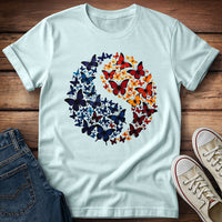 Yin Yang Butterflies T-Shirt