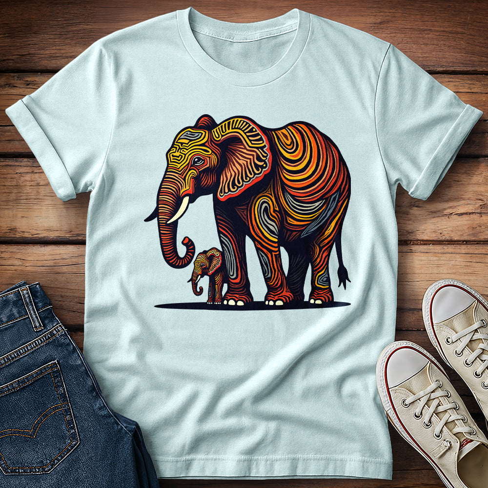 Elephant & Calf T-Shirt