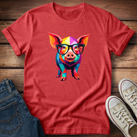 Well Read, Well Fed Pig T-Shirt