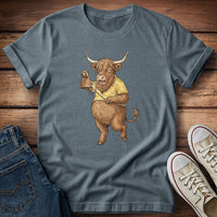 Highland Cow Bell T-Shirt