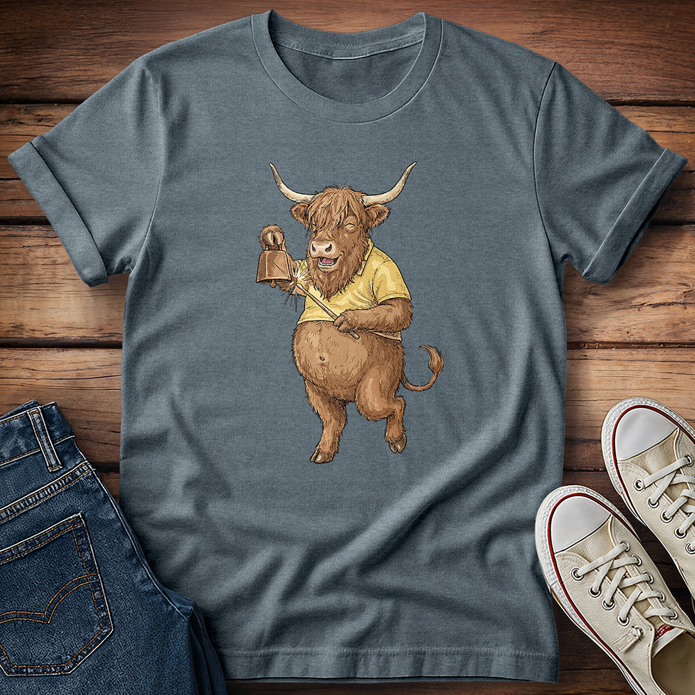 Highland Cow Bell T-Shirt