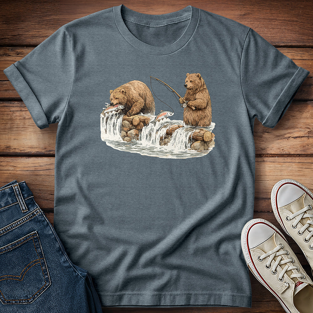 The Great Grizzly Salmon Fish-Off T-Shirt