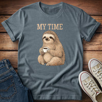 Sloth & Coffee Self-Care: My Time T-Shirt