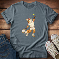 Retro Fox - Strong Serve T-Shirt