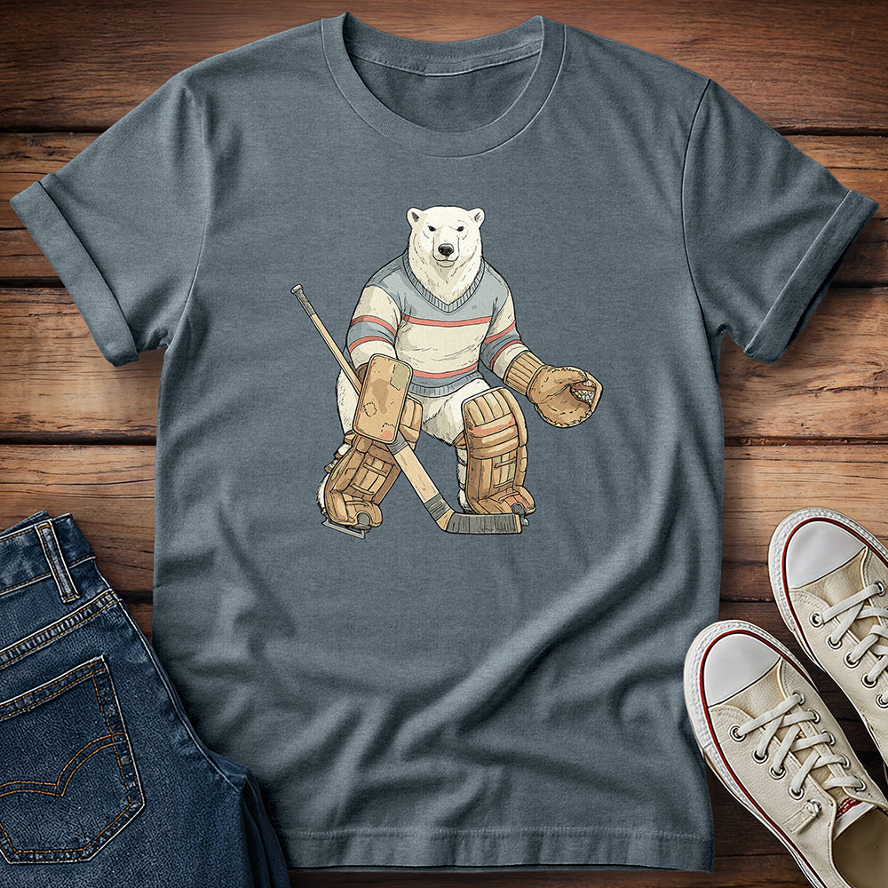 Polar Goalie in the Crease T-Shirt