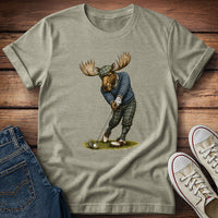 Golfing Moose T-Shirt