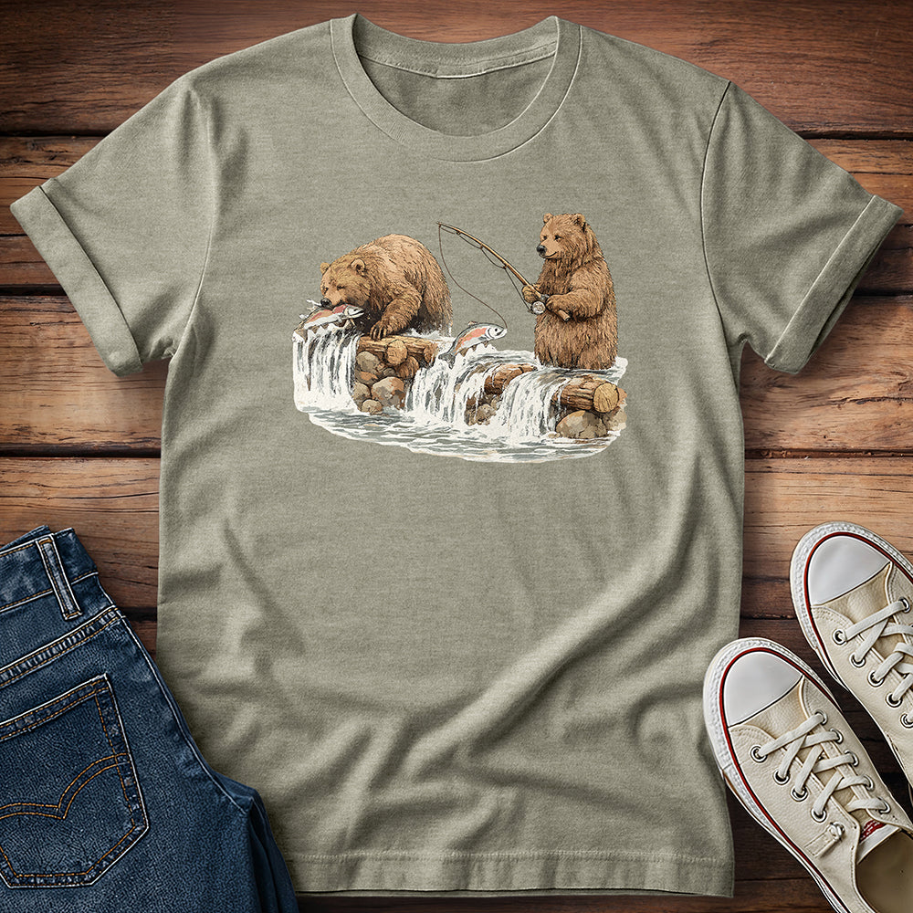 The Great Grizzly Salmon Fish-Off T-Shirt