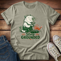 Capybara Gardening - Stay Grounded T-Shirt