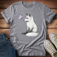 Fox and Lavender Butterfly T-Shirt