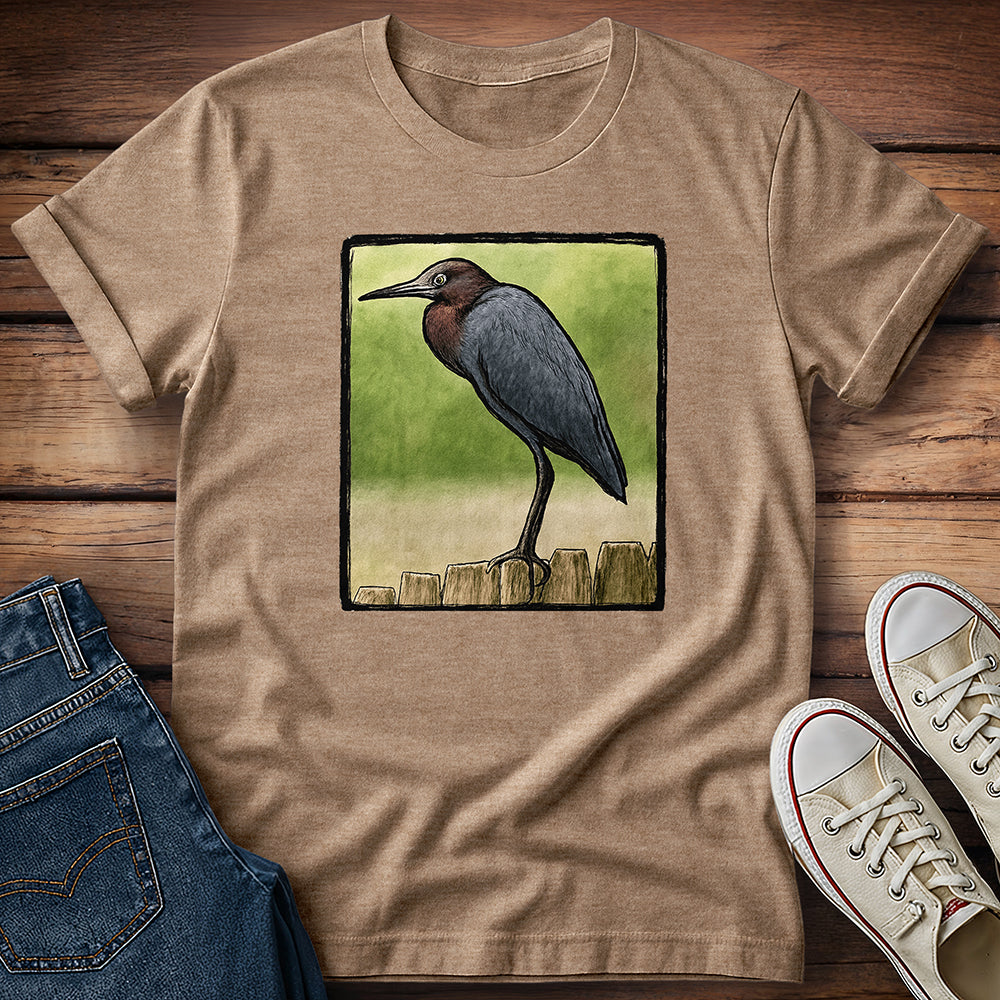 Framed Crane T-Shirt