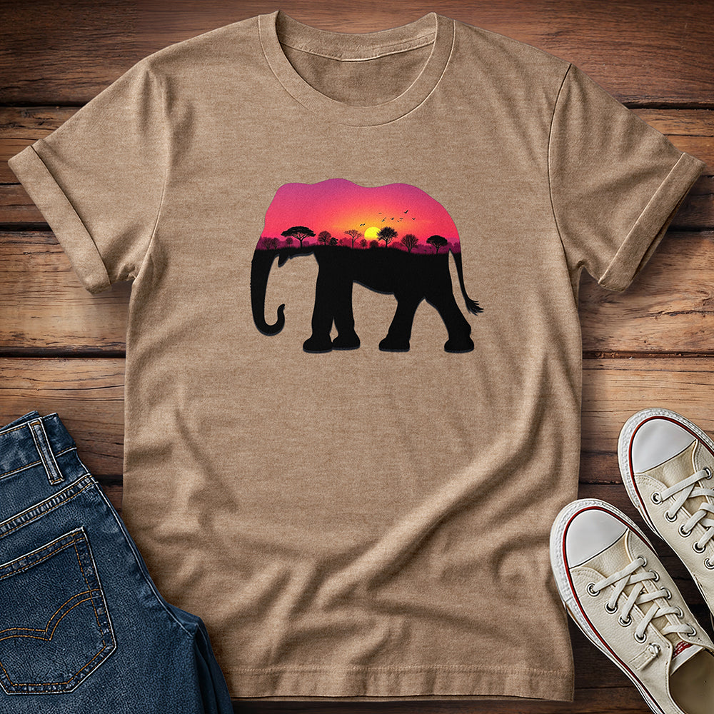 Elephant and Savannnah T-Shirt